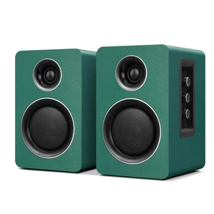 Computer Speakers, Bluetooth 5.3, USB-C, AUX/RCA, 3.5-Inch Woofer, Green Computer Speakers, Bluetooth 5.3, USB-C, AUX/RCA, 3.5-Inch Woofer, Green