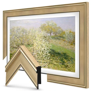 Champagne 65" Deco TV Frame for Samsung The Frame/Pro TVs Champagne 65" Deco TV Frame for Samsung The Frame/Pro TVs