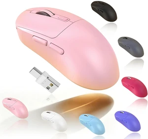 MacBook Mouse Wireless Bluetooth Computer Mouse Mac Air Macbook Pro Wireless Mouse Rechargeable Bluetooth Mouse for Laptop iPad Silent Mouse with Jiggler Bluetooth 5.2/3.0 USB-A/C Receiv MacBook Mouse Wireless Bluetooth Computer Mouse Mac Air Macbook Pro Wireless Mouse Rechargeable Bluetooth Mouse for Laptop iPad Silent Mouse with Jiggler Bluetooth 5.2/3.0 USB-A/C Receiv