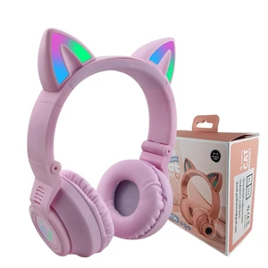 YUSONIC Cat Ear Bluetooth Headphones,Toddlers Kids Wireless Headphones for Boys Girls Fire Tablet/Laptop/Pad/School (Purple) YUSONIC Cat Ear Bluetooth Headphones,Toddlers Kids Wireless Headphones for Boys Girls Fire Tablet/Laptop/Pad/School (Purple)