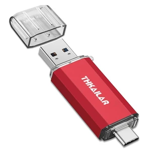 Thkailar USB C Flash Drive 128GB, Dual USB-A USB-C for iPhone 15/16/17 PC Thkailar USB C Flash Drive 128GB, Dual USB-A USB-C for iPhone 15/16/17 PC