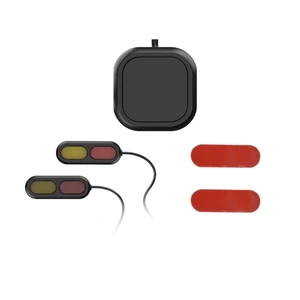 Motorcycle Millimeter Wave Radar Warning Blind Spot Monitoring Lane Change Warning Safety System and Auxiliary Machine for Line Connection Motorcycle Millimeter Wave Radar Warning Blind Spot Monitoring Lane Change Warning Safety System and Auxiliary Machine for Line Connection