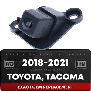 Rear View Backup Camera, Reverse Park Assist - Compatible with 2018-2021 Toyota Tacoma - OEM 8679004040, TO1960147 Rear View Backup Camera, Reverse Park Assist - Compatible with 2018-2021 Toyota Tacoma - OEM 8679004040, TO1960147