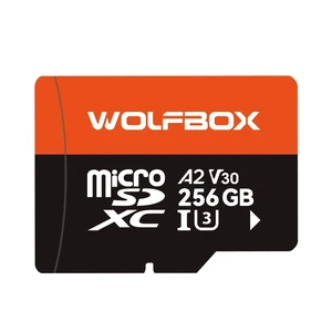 WOLFBOX 256GB MicroSD Card with SD Adapter, Up to 100MB/s, U3 A2 V30, High Speed Transfer, Supports 4K UHD Video Recording, Compatible with G840S / G930 / G900Core / G900PRO / G900 Tripro and X5 WOLFBOX 256GB MicroSD Card with SD Adapter, Up to 100MB/s, U3 A2 V30, High Speed Transfer, Supports 4K UHD Video Recording, Compatible with G840S / G930 / G900Core / G900PRO / G900 Tripro and X5