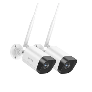 ANNKE 2-Pack 3MP Bullet Wireless Security Camera, Add-on Outdoor WiFi Cam ANNKE 2-Pack 3MP Bullet Wireless Security Camera, Add-on Outdoor WiFi Cam