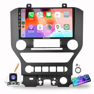 for Ford Mustang 2015-2023(High-End) CarPlay Android Auto Navigation Stereo GPS Radio Reverse Camera Display 9" IPS Touchscreen Headunit Tablet Pad Media Player, if Applicable Quad Core 2G+64G for Ford Mustang 2015-2023(High-End) CarPlay Android Auto Navigation Stereo GPS Radio Reverse Camera Display 9" IPS Touchscreen Headunit Tablet Pad Media Player, if Applicable Quad Core 2G+64G