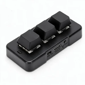 3 Key Mechanical Keypad, Customized Wired USB Bluetooth 3 Key Mechanical Keypad, Customized Wired USB Bluetooth