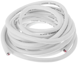Hihaha Electrical Ground Wire Automotive Power Wire 15FT White TC 1 Pcs 12AWG 2 Conductor Fully Insulated& Soft Touch Jacket Universal Hihaha Electrical Ground Wire Automotive Power Wire 15FT White TC 1 Pcs 12AWG 2 Conductor Fully Insulated& Soft Touch Jacket Universal