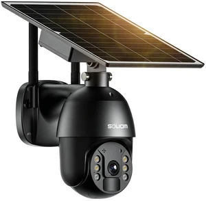 SOLIOM 4G LTE Cellular Camera, Solar Security Cameras Wireless Outdoor SOLIOM 4G LTE Cellular Camera, Solar Security Cameras Wireless Outdoor