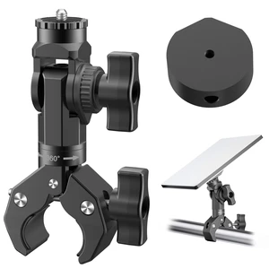 Starlink Mini Mount Clamp, Adjustable Pole Bracket with Pipe Adapter for RV Starlink Mini Mount Clamp, Adjustable Pole Bracket with Pipe Adapter for RV