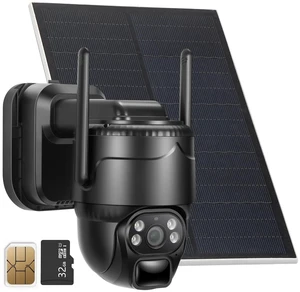 Eaula Videns 4G LTE Cellular Solar Security Camera Wireless Outdoor, No WiFi Solar Powered Camera, 360 Live View, 2K Color Night Vision, PIR Motion Sensor, 2 Way Talk, Built in SIM Card Eaula Videns 4G LTE Cellular Solar Security Camera Wireless Outdoor, No WiFi Solar Powered Camera, 360 Live View, 2K Color Night Vision, PIR Motion Sensor, 2 Way Talk, Built in SIM Card