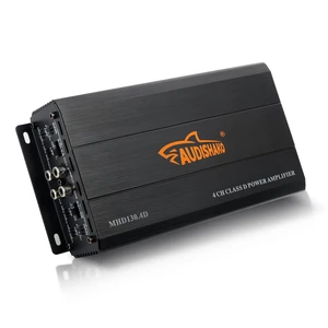 AUDISHAKO MHD130.4D 2400 Watt 4-Channel Full Range Car Audio Amplifier AUDISHAKO MHD130.4D 2400 Watt 4-Channel Full Range Car Audio Amplifier