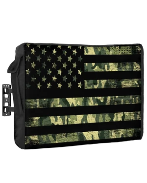 Camouflage American Flag Outdoor TV Cover 52-55 Inch Weatherproof, Oxford Heavy Duty Waterproof Outside Flat Screen TV Cover Protector for Television Outdoor Accessories Rustic Retro Green Flag Camouflage American Flag Outdoor TV Cover 52-55 Inch Weatherproof, Oxford Heavy Duty Waterproof Outside Flat Screen TV Cover Protector for Television Outdoor Accessories Rustic Retro Green Flag