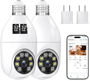 OFYOO Security Camera Wireless Outdoor, HD Home Security Cameras, WiFi Wireless Cameras for Home Security, 360 View, Motion Detection, Night Vision,Easy Installation OFYOO Security Camera Wireless Outdoor, HD Home Security Cameras, WiFi Wireless Cameras for Home Security, 360 View, Motion Detection, Night Vision,Easy Installation