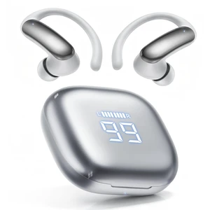 CHENRUIDA M145 Bluetooth Earphone Over Ear Extra-Large Font Display(Silver) CHENRUIDA M145 Bluetooth Earphone Over Ear Extra-Large Font Display(Silver)
