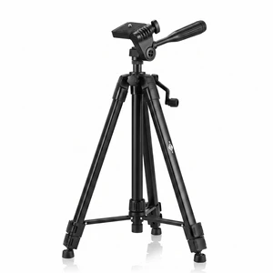 Lightweight Portable Adjustable Tripod for Laser Level, Black Lightweight Portable Adjustable Tripod for Laser Level, Black
