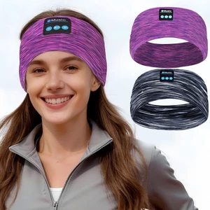 2-Pack Bluetooth Headband Headphones, Wireless Sports Headband, Washable Music Headband with Secure Fit for Running, Workout, Gym, Yoga, Sleep Headphones for Side Sleepers- Great Gift 2-Pack Bluetooth Headband Headphones, Wireless Sports Headband, Washable Music Headband with Secure Fit for Running, Workout, Gym, Yoga, Sleep Headphones for Side Sleepers- Great Gift