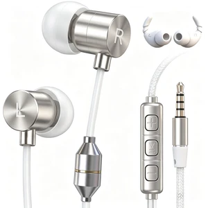 Air Tube Headphones 3.5mm EMF Free Anti Radiation Wired Earbuds with Noise Reduction Mic & Volume Control Zero EMF Earphones for Pregnancy, Long Calls In Ear Comfort for Android, PC, Laptop Air Tube Headphones 3.5mm EMF Free Anti Radiation Wired Earbuds with Noise Reduction Mic & Volume Control Zero EMF Earphones for Pregnancy, Long Calls In Ear Comfort for Android, PC, Laptop