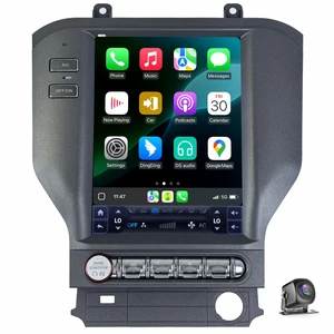 for Ford Mustang 2015-2023 Car Radio Stereo GPS Navigation Wireless Android Auto CarPlay Vertical Screen Tesla Style with DSP 8 Core Android 14,Keep SWC and Factory Camera for Ford Mustang 2015-2023 Car Radio Stereo GPS Navigation Wireless Android Auto CarPlay Vertical Screen Tesla Style with DSP 8 Core Android 14,Keep SWC and Factory Camera