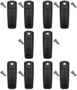 Sarcia Clip-18 Belt Clip Compatible with Vertex Standad VX230 VX231 VX350 VX351 VX354 Walkie Talkie Two Way Radio 10pack Sarcia Clip-18 Belt Clip Compatible with Vertex Standad VX230 VX231 VX350 VX351 VX354 Walkie Talkie Two Way Radio 10pack