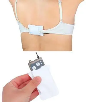 URSA Belt Pouch with Clip for Transmitters, Mini - White URSA Belt Pouch with Clip for Transmitters, Mini - White