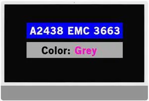 BTSELSS 24.0" Screen Replacement for iMac A2438 M1 2021(4-Ports) EMC 3663 MGPC3xx/A MGPD3xx/A MGPF3xx/A 4480X2520 4.5K LCD Display Digitizer Assembly 661-16575 (Grey) BTSELSS 24.0" Screen Replacement for iMac A2438 M1 2021(4-Ports) EMC 3663 MGPC3xx/A MGPD3xx/A MGPF3xx/A 4480X2520 4.5K LCD Display Digitizer Assembly 661-16575 (Grey)