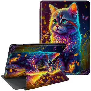 CGFGHHUY Case for All-New Fire Max 11 Case 13th Generation 2023 Release 11 inch 360 Degree Rotating Stand Protective Smart Cover with Auto Wake Sleep - Watercolor Cat CGFGHHUY Case for All-New Fire Max 11 Case 13th Generation 2023 Release 11 inch 360 Degree Rotating Stand Protective Smart Cover with Auto Wake Sleep - Watercolor Cat