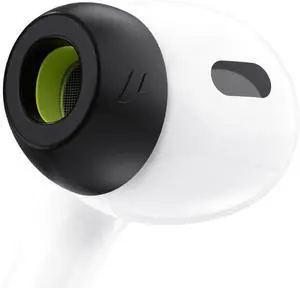 KeyBudz HyperFoam Memory Foam Ear Tips for AirPods Pro 1st & 2nd Gen - Patented Comfort Core for Improved Fit and Noise Cancellation, Anti-Slip Replacement Buds (S/M/L, Black) KeyBudz HyperFoam Memory Foam Ear Tips for AirPods Pro 1st & 2nd Gen - Patented Comfort Core for Improved Fit and Noise Cancellation, Anti-Slip Replacement Buds (S/M/L, Black)
