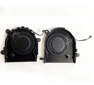 Fleshy Leaf Replacement CPU+GPU Cooling Fan for HP EliteBook X360 1030 G4 HSN-Q20C Series 0FM160000H 0FM170000H Fleshy Leaf Replacement CPU+GPU Cooling Fan for HP EliteBook X360 1030 G4 HSN-Q20C Series 0FM160000H 0FM170000H