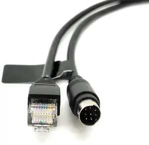 GXMRHWY Din 8Pin to RJ45 RS232 Camera Control Cable for Cameras 1Meter GXMRHWY Din 8Pin to RJ45 RS232 Camera Control Cable for Cameras 1Meter