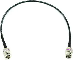 AV-Cables 12G 4K HD SDI BNC - BNC Cable 4855R Mini RG59 (1.5ft, Black) AV-Cables 12G 4K HD SDI BNC - BNC Cable 4855R Mini RG59 (1.5ft, Black)