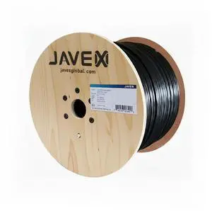 JAVEX CAT6 FTP Shielded Outdoor(1000 Feet), 23AWG, CCA Ethernet Bulk Cable, Easy-Pull Box, 305m, Black JAVEX CAT6 FTP Shielded Outdoor(1000 Feet), 23AWG, CCA Ethernet Bulk Cable, Easy-Pull Box, 305m, Black