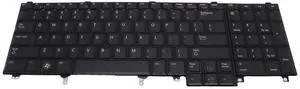 LeFix US Non-Backlit Keyboard with Pointer Compatible with Dell Latitude E6520 E6530 E6540 E5520 E5520M E5530^^Orange Print of Function Keys,DP/N:0M8F00 LeFix US Non-Backlit Keyboard with Pointer Compatible with Dell Latitude E6520 E6530 E6540 E5520 E5520M E5530^^Orange Print of Function Keys,DP/N:0M8F00