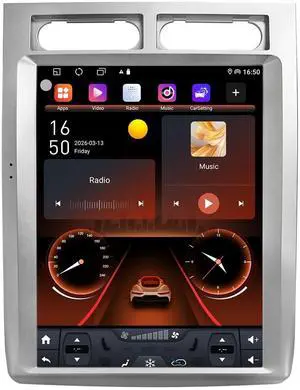 Car Stereo Radio for Ford Expedition 2007-2014, 12.1-Inch HD Touchscreen, Android 13, Tesla Style, Wireless CarPlay and Android Auto, GPS, Bluetooth 5.0, WiFi (Grey 4+64) Car Stereo Radio for Ford Expedition 2007-2014, 12.1-Inch HD Touchscreen, Android 13, Tesla Style, Wireless CarPlay and Android Auto, GPS, Bluetooth 5.0, WiFi (Grey 4+64)