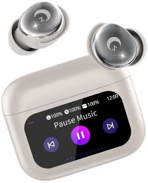 VEKJ Sleep Earbuds,Mini Bee White in Ear Earphones, Smart Touch Screen Ear Buds Sleep Headphones VEKJ Sleep Earbuds,Mini Bee White in Ear Earphones, Smart Touch Screen Ear Buds Sleep Headphones