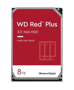 Western Digital 8TB WD Red Plus NAS Internal Hard Drive HDD - 5640 RPM, SATA 6 Gb/s, CMR, 128 MB Cache, 3.5" - WD80EFZZ Western Digital 8TB WD Red Plus NAS Internal Hard Drive HDD - 5640 RPM, SATA 6 Gb/s, CMR, 128 MB Cache, 3.5" - WD80EFZZ