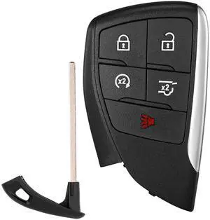 Smart Key Fob Replacement Remote Fits for GMC Yukon Chevy Tahoe Suburban 2021 2022 2023 2024 Proximity Keyless Entry Remote Control 433Mhz YG0G21TB2 13541559 Smart Key Fob Replacement Remote Fits for GMC Yukon Chevy Tahoe Suburban 2021 2022 2023 2024 Proximity Keyless Entry Remote Control 433Mhz YG0G21TB2 13541559
