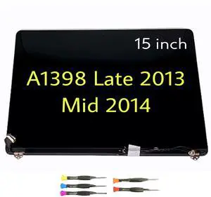Fotisangea Screen Replacement for Apple MacBook Pro Retina 15.4'' LCD Screen Assembly Display A1398 Late 2013 Mid 2014 EMC 2881 EMC 2876 2674 2745 Fotisangea Screen Replacement for Apple MacBook Pro Retina 15.4'' LCD Screen Assembly Display A1398 Late 2013 Mid 2014 EMC 2881 EMC 2876 2674 2745