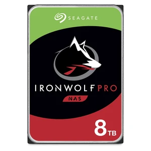 Seagate IronWolf Pro 8TB NAS Internal Hard Drive HDD 3.5 Inch SATA 6Gb/s 7200 RPM 256MB Cache for RAID Network Attached Storage, Data Recovery Service Frustration Free Packaging (ST8000NEZ01) Seagate IronWolf Pro 8TB NAS Internal Hard Drive HDD 3.5 Inch SATA 6Gb/s 7200 RPM 256MB Cache for RAID Network Attached Storage, Data Recovery Service Frustration Free Packaging (ST8000NEZ01)