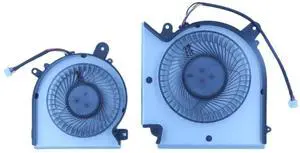 New Laptop CPU and gpu Cooling Fan for MSI 66 GF66 GL66 GF76 MS-1581 1583 PAAD06015SL PABD18010SH N475 N476 12VDC 5VDC New Laptop CPU and gpu Cooling Fan for MSI 66 GF66 GL66 GF76 MS-1581 1583 PAAD06015SL PABD18010SH N475 N476 12VDC 5VDC