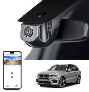 Mangoal 4K Dash Cam Custom for BMW X5 Gen3 F85 F15 2014 2015 2016 2017 2018(Model A), X5M sDrive35i xDrive35i xDrive35d xDrive50i, OEM Style, 2160P UHD Video, WiFi & APP, GPS, 64GB Card Mangoal 4K Dash Cam Custom for BMW X5 Gen3 F85 F15 2014 2015 2016 2017 2018(Model A), X5M sDrive35i xDrive35i xDrive35d xDrive50i, OEM Style, 2160P UHD Video, WiFi & APP, GPS, 64GB Card