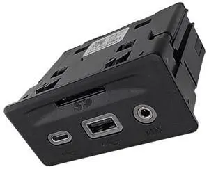 13529862/13529861/13526279/13526278/13512372/26304973/13509943 Carplay USB Port Type-C SD Card Interface AUX Jack Carplay Adapter Module Box fit for Chevrolet Silverado Malibu GMC Sierra Buick Enclave 13529862/13529861/13526279/13526278/13512372/26304973/13509943 Carplay USB Port Type-C SD Card Interface AUX Jack Carplay Adapter Module Box fit for Chevrolet Silverado Malibu GMC Sierra Buick Enclave