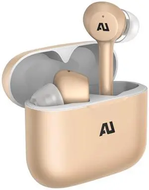 Ausounds AU-Stream True Wireless Bluetooth Earbuds, Gold Ausounds AU-Stream True Wireless Bluetooth Earbuds, Gold