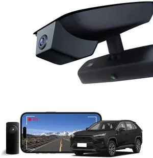 Front 4K & Rear 1080P Dash Cam for Toyota RAV4 2019-2021 LE Limited Premium XLE TRD Hybrid & RAV4 Prime 2021-2024 (Model A)(No Vent Hole),OEM-Style,Loop Recording,WiFi & App,128G Card Front 4K & Rear 1080P Dash Cam for Toyota RAV4 2019-2021 LE Limited Premium XLE TRD Hybrid & RAV4 Prime 2021-2024 (Model A)(No Vent Hole),OEM-Style,Loop Recording,WiFi & App,128G Card