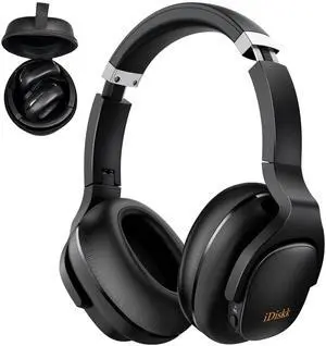 Hi-Res Audio Hybrid Active Foldable Noise Cancelling Bluetooth Headphone,Headphones Wireless Noise Cancelling Deep Bass,45H PlaytimeWireless HeadPhone for commuting, travel ,gym (foldable with Hi-Res Audio Hybrid Active Foldable Noise Cancelling Bluetooth Headphone,Headphones Wireless Noise Cancelling Deep Bass,45H PlaytimeWireless HeadPhone for commuting, travel ,gym (foldable with