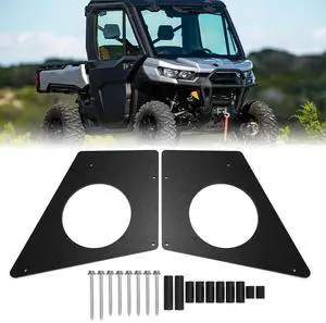 AUTOVIC for Can Am Defender 2017-2025 Fits 6.5" Speakers Adaptors Roof Mount Mounting Hardware Kit AUTOVIC for Can Am Defender 2017-2025 Fits 6.5" Speakers Adaptors Roof Mount Mounting Hardware Kit