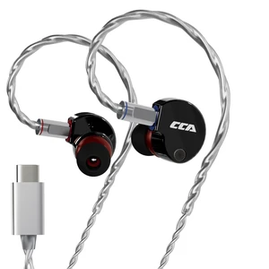 CCA Phoenix in-Ear Monitor Headphones Dual-Magnet Dynamic Driver IEM with HiFi Clear Sound & Deep Bass, Full-Metal Professional Gaming Earbuds for Musicians, Singers, and Audiophiles(USB C Plug) CCA Phoenix in-Ear Monitor Headphones Dual-Magnet Dynamic Driver IEM with HiFi Clear Sound & Deep Bass, Full-Metal Professional Gaming Earbuds for Musicians, Singers, and Audiophiles(USB C Plug)
