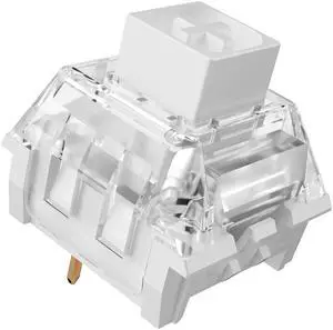 Kailh Box White Pro Switches for mx Mechanical Keyboard,3-Pin Thick Clicky/Firm Response/Gaming/RGB/Crisp Sound Switches(Box White Pro 108pcs) Kailh Box White Pro Switches for mx Mechanical Keyboard,3-Pin Thick Clicky/Firm Response/Gaming/RGB/Crisp Sound Switches(Box White Pro 108pcs)