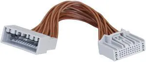YONGJIANGXIA 24Pin Full Pins Wire Harness for Honda Accord Aux CD Changer Navigation 15CM YONGJIANGXIA 24Pin Full Pins Wire Harness for Honda Accord Aux CD Changer Navigation 15CM