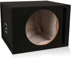 Single 12" Vented MDF Subwoofer Enclosure (Belva 1SV12B) Single 12" Vented MDF Subwoofer Enclosure (Belva 1SV12B)